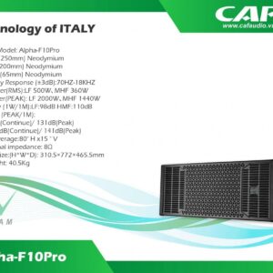 CAF Alpha F10 Pro
